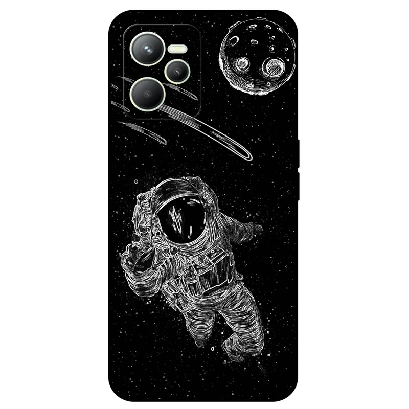 کاور مگافون طرح فضانورد مدل 1368 مناسب برای گوشی موبایل ریلمی C35    