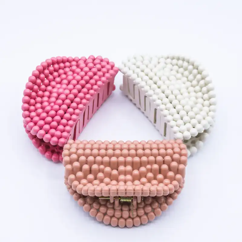 کلیپس مو دخترانه مدل smalball بسته 3 عددی