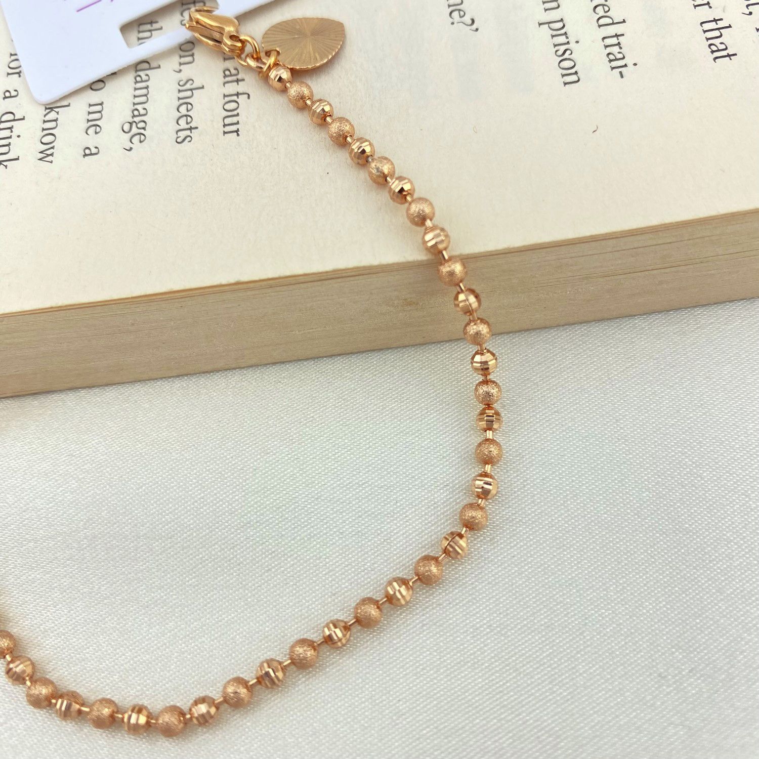 دستبند زنانه ژوپینگ مدل توپی گوی کد B4289 -  - 3