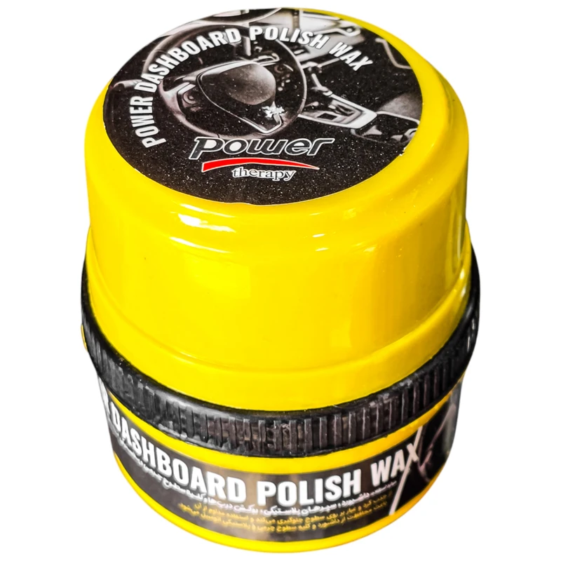 واکس داشبورد پاور مدل رایحه موزی حجم ۲۲۰ میلی لیتر