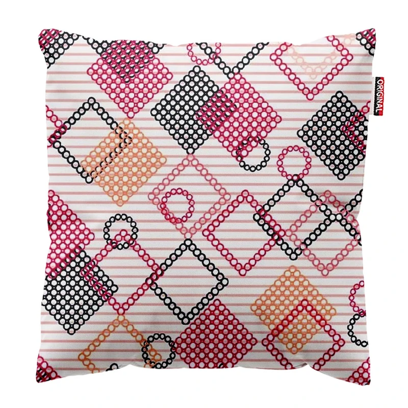  کوسن پاد آفرین طرح مینیمال کد 3848 سایز 30*30 سانتی متر