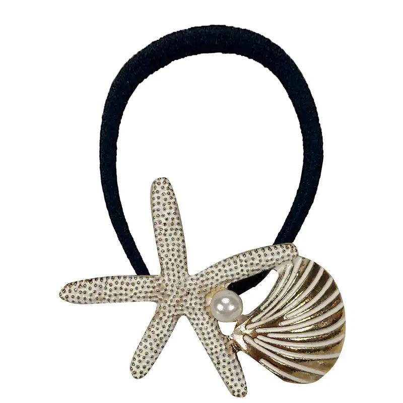 کش مو زنانه مدل فلزی ستاره دریایی