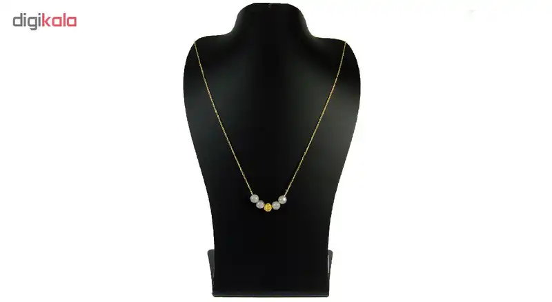 گردنبند طلا 18 عیار زنانه مانچو مدل sfg620n