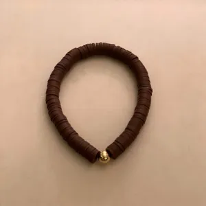 دستبند زنانه مدل فيمو و گوی استیل