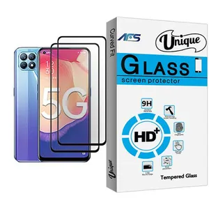 AFS Unique Glass MIX002 Screen Protector For Oppo Reno4 SE Pack Of 2