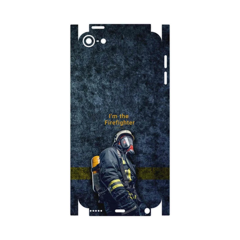 برچسب پوششی ماهوت مدل Firefighter-FullSkin مناسب برای گوشی موبایل اپل iPod touch 6th generation