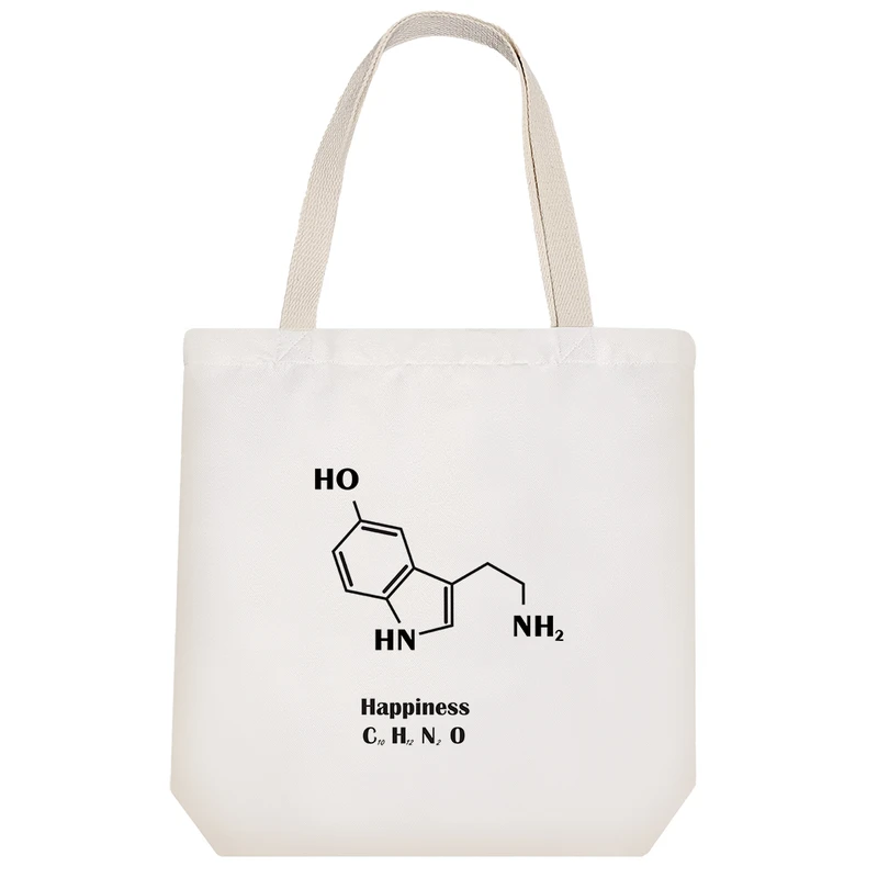 ساک خرید خندالو مدل فرمول شیمیایی شادی happiness کد 3038