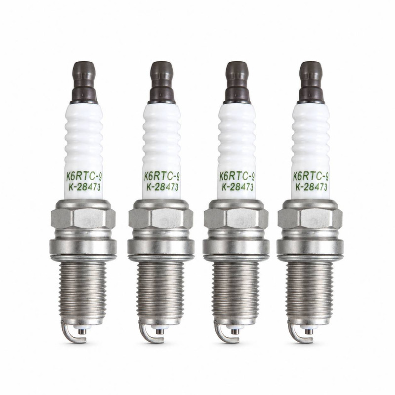 شمع خودرو ایساکو مدل پایه کوتاه  K6RTC-9 کد 1040300499 مناسب برای پژو 405 بسته 4 عددی