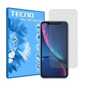 Tecno HyGEL model transparent screen protector suitable for Apple iPhone XR mobile phone