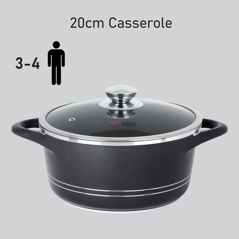 قابلمه ام جی اس سری ایتالیا مدل B سایز 20