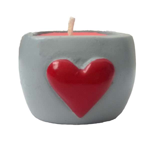 شمع دست ساز مدل هارت