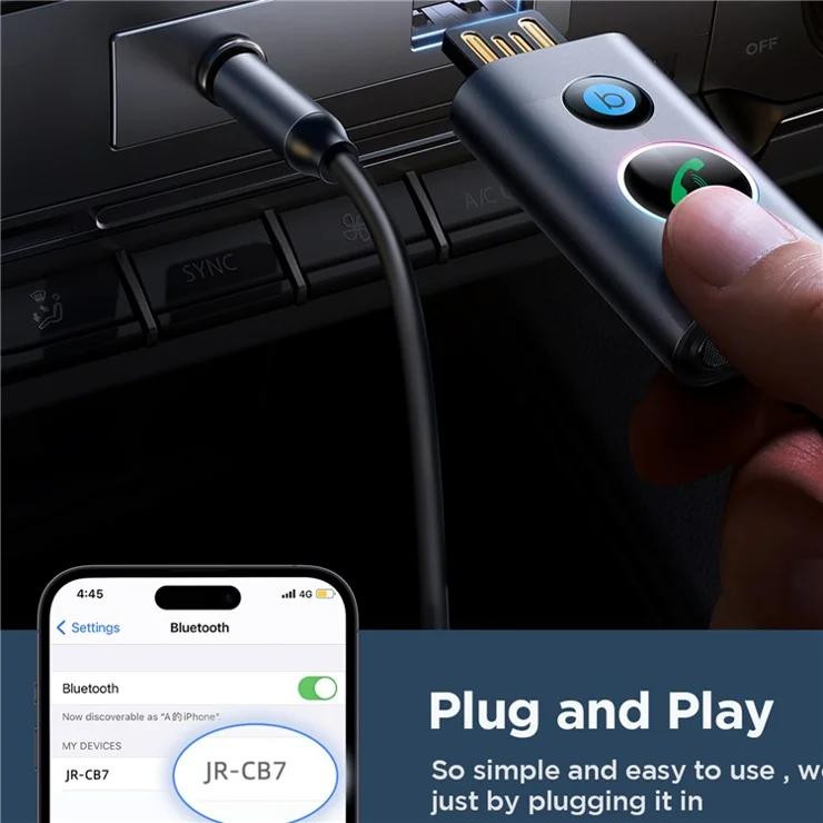 گیرنده بلوتوثی جوی روم مدل JR-CB7