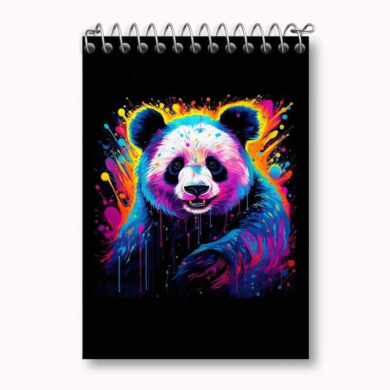 دفتر یادداشت 50 برگ خندالو مدل پاندا کد N1609