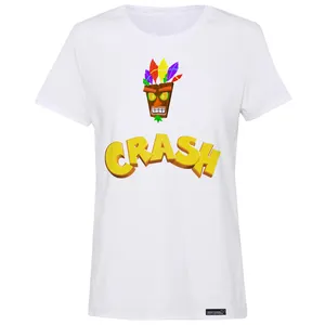 تی شرت آستین کوتاه زنانه 27 مدل Crash Leader کد MH1418