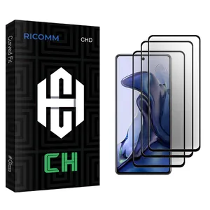 Ricomm CH Glass Ceramics Screen Protector For Xiaomi 11T 5G 21081111RG Pack Of 3
