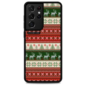 AKAM AMC-WSGS21U-CHRISTMAS-15 Cover For Samsung Galaxy S21 Ultra