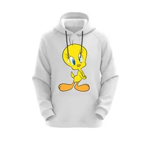 هودی زنانه مدل تویتی کد J114 رنگ سفید