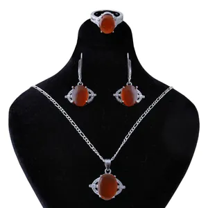  نیم ست نقره زنانه بازرگانی میلادی کد NTR_162