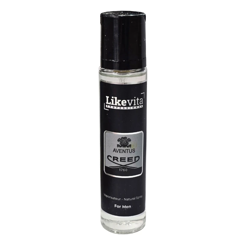 عطر جیبی مردانه لایک ویتا مدل کرید اونتوس با رایحه خنک و تلخ حجم 22 میلی‌لیتر