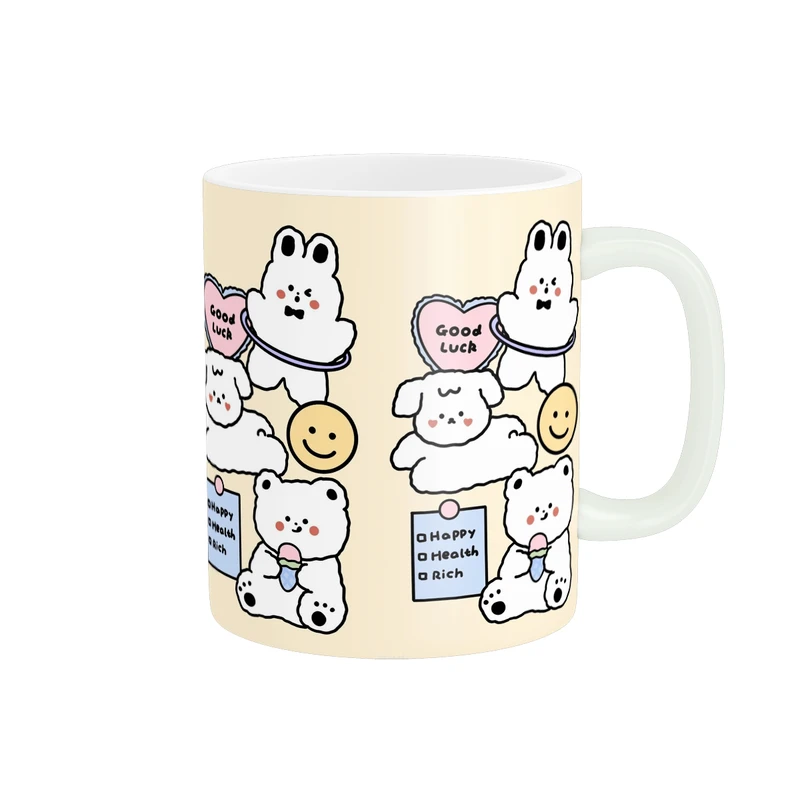 ماگ پاد آفرین مدل کارتونی کیوت فانتزی بامزه کد PM5351