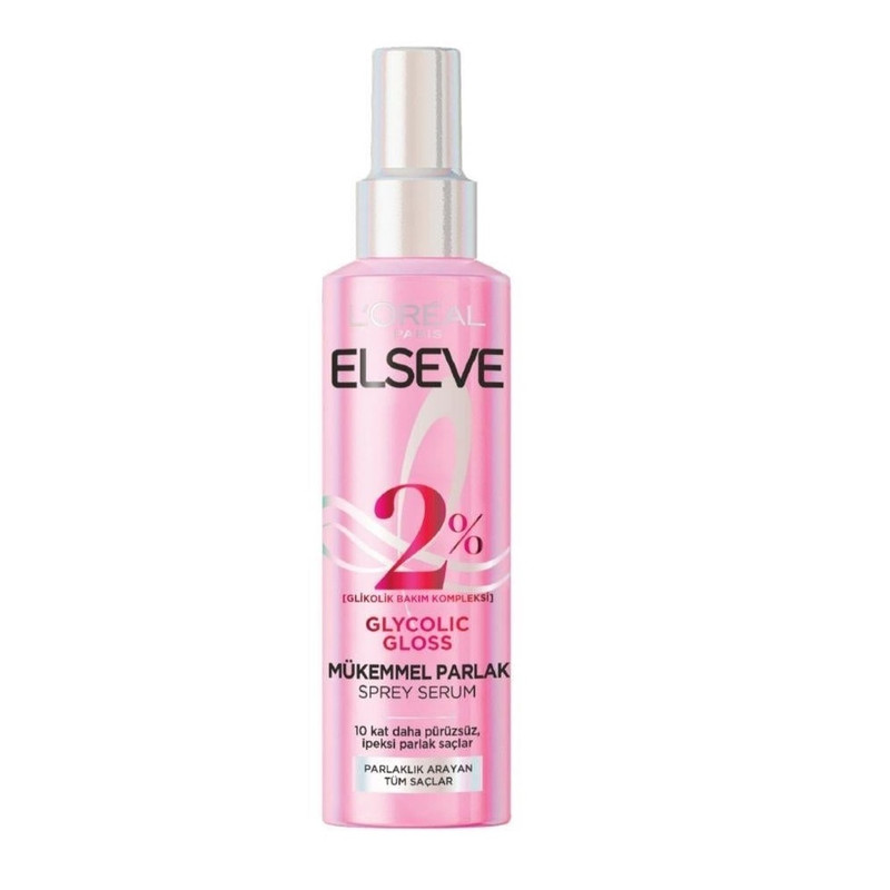 اسپری مو لورآل مدل GLYCOLIC GLOSS مناسب برای انواع مو حجم 150 میلی‌لیتر