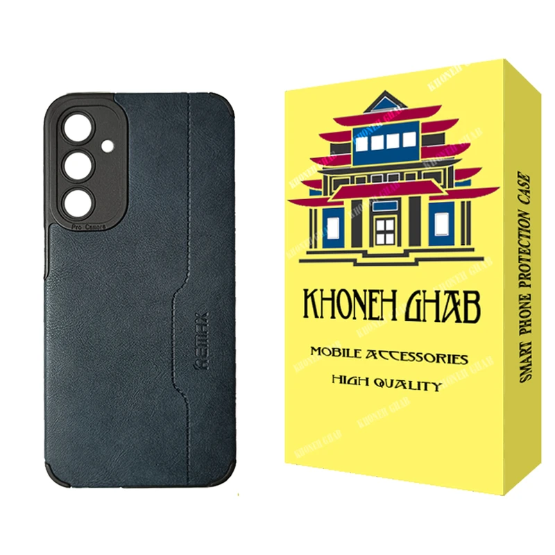 کاور خونه قاب مدل چرم مناسب برای گوشی موبایل سامسونگ Galaxy A25