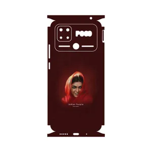 MAHOOT Portrait of an Indian Woman-FullSkin Cover Sticker for Xiaomi Poco C40