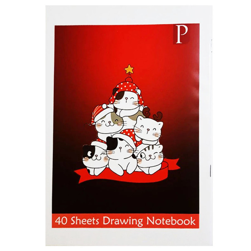 دفتر نقاشی 40 برگ مدل ساده کد 333 بسته 3 عددی