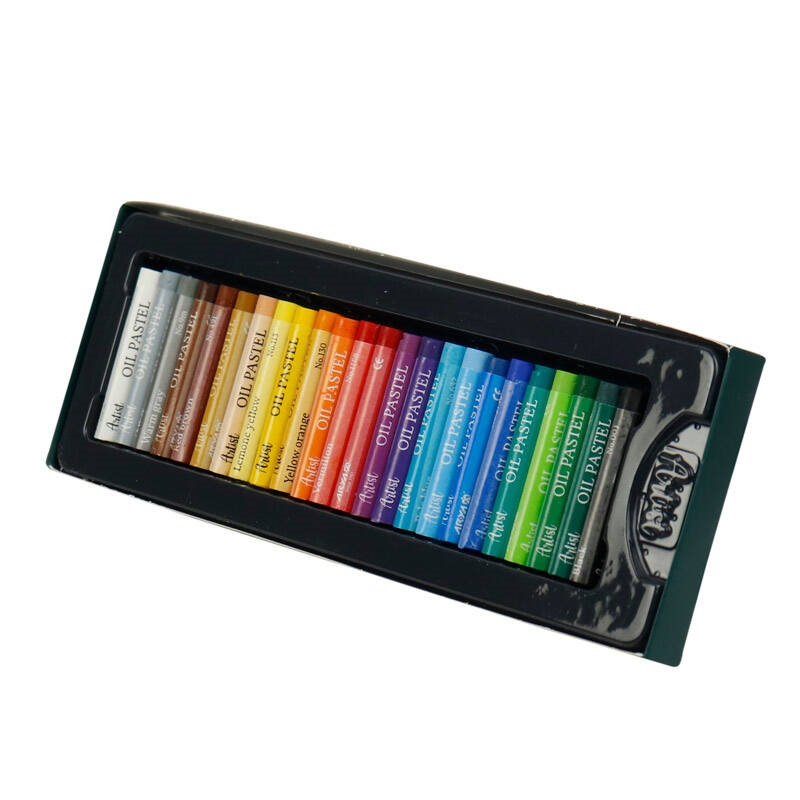 پاستل روغنی 24 رنگ آریا مدل Artist