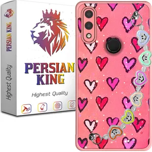 Persian King Ghalbi Cover For Huawei Y7 Prime 2019 with a hanging strap
