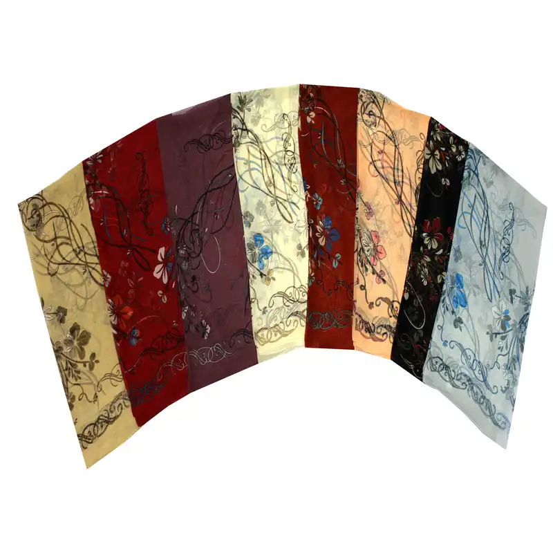 روسری زنانه طرح گل کد 193