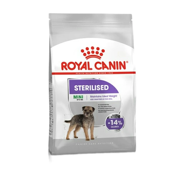 غذا خشک سگ رویال کنین مدل mini sterilized وزن 3 کیلوگرم