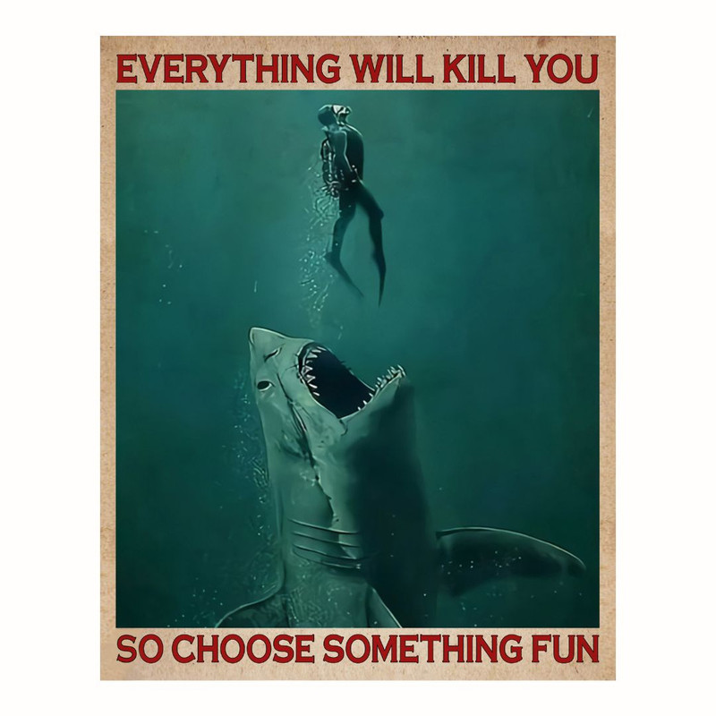 پوستر مدل همه چیز به تو آسیب می‌زند