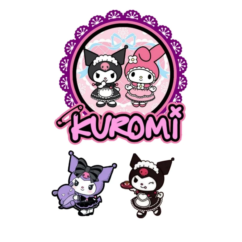 استیکر پارچه و لباس پاد آفرین مدل کارتونی کورومی کد 789