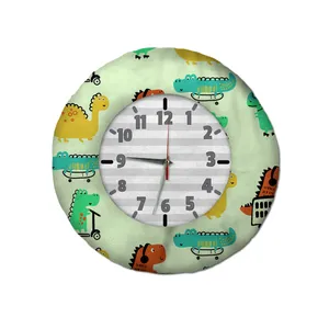 ساعت دیواری کودک شمسه نگار مدل تمساح