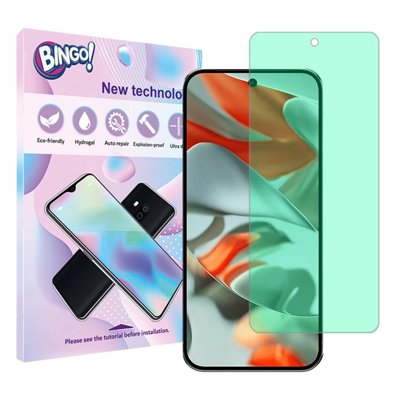 محافظ صفحه نمایش گرین لایت بینگو مدل Tough مناسب برای گوشی موبایل گوگل Pixel 9 Pro XL