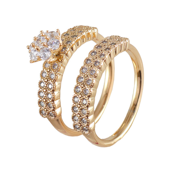 ست حلقه و پشت حلقه زنانه ژوپینگ کد AAE380