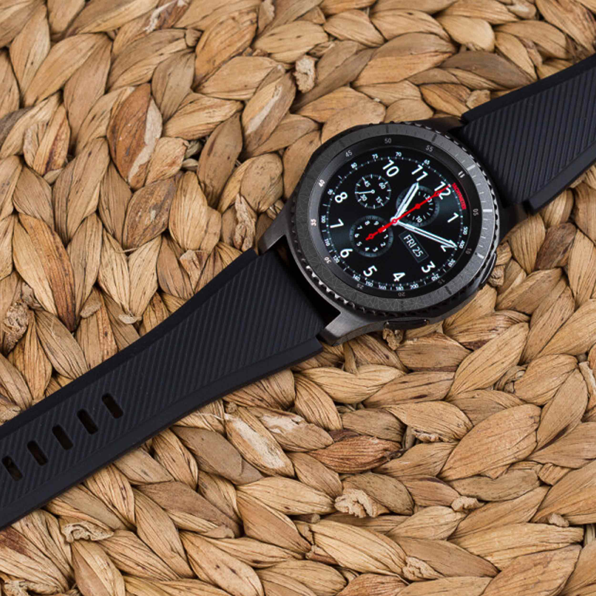 برچسب ماهوت طرح Gloss-Transparent مناسب برای ساعت هوشمند سامسونگ Galaxy Gear S3 Frontier