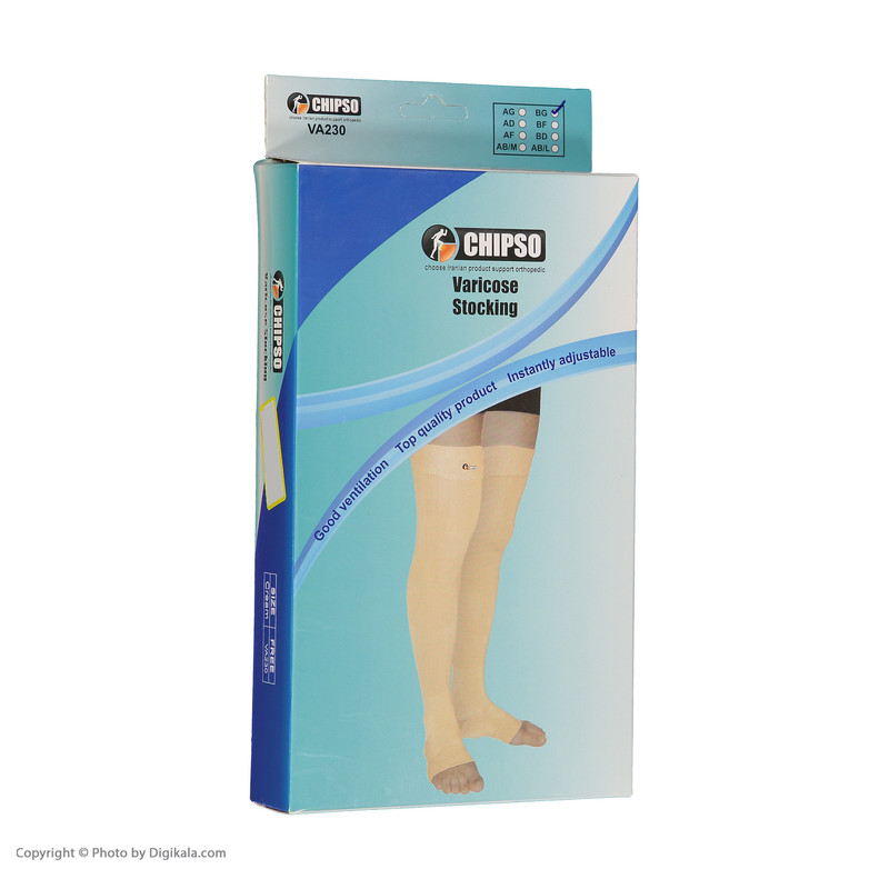 جوراب واریس چیپسو مدل BG کد AV230