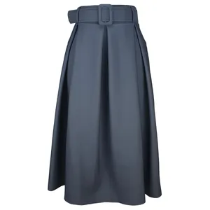 دامن زنانه مدل نیم کلوش کد PileGraRas