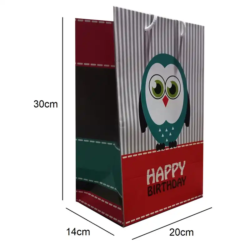 ساک هدیه طرح جغد کد 283