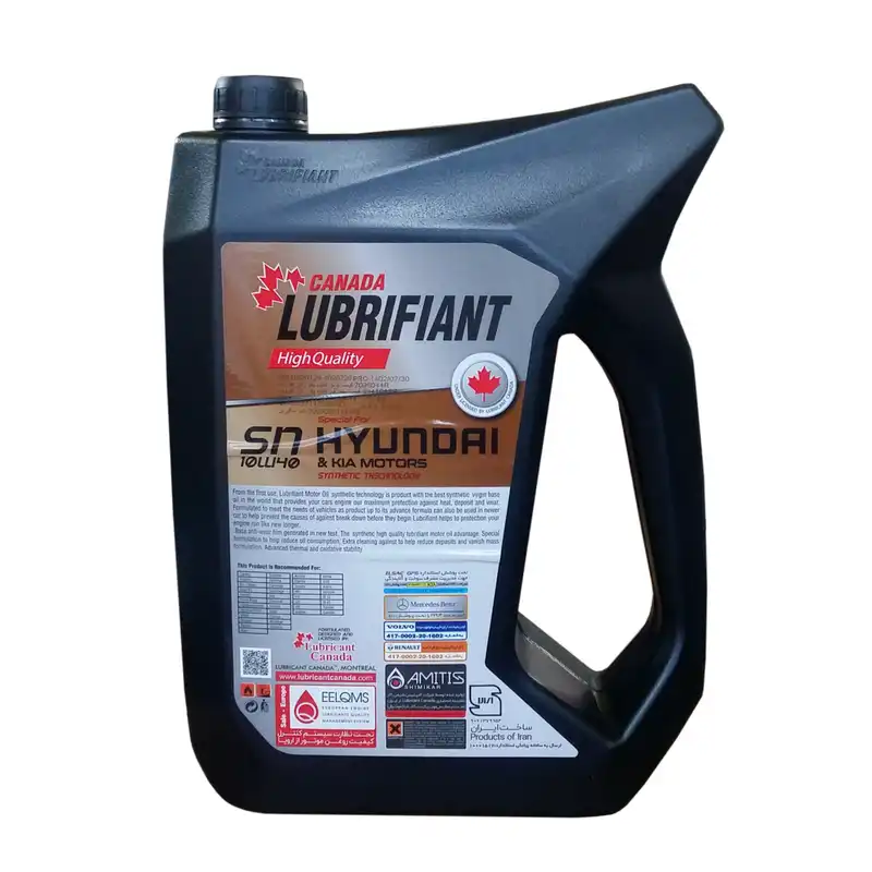 روغن موتور لوبریفنت کانادا مدل اسپیشیال 10W40 SN  HYUNDAI & KIA حجم 5 لیتر