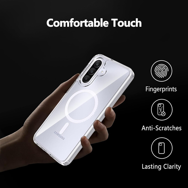 کاور گوف مدل Clear مناسب برای گوشی موبایل سامسونگ Galaxy A36