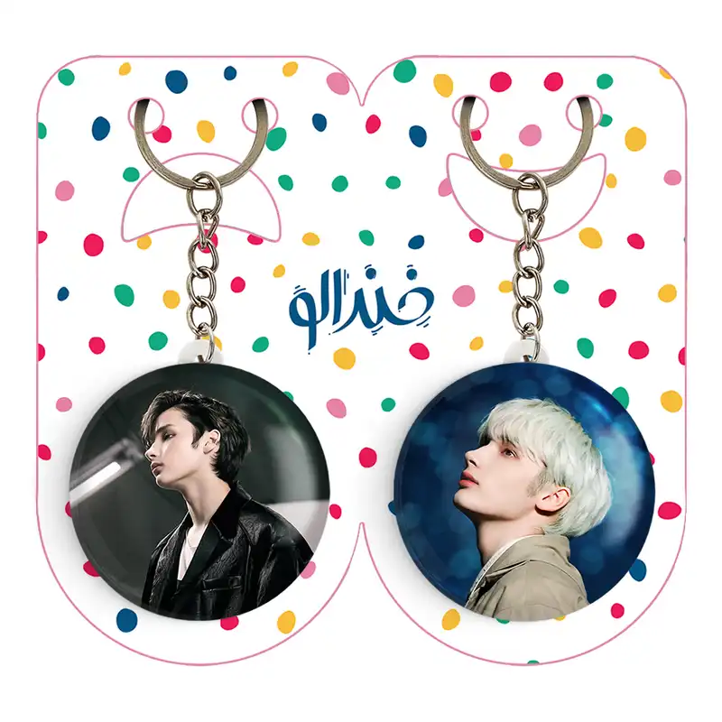 جاکلیدی خندالو مدل هیونینگ کای گروه تی اکس تی TXT کد 2002020016 مجموعه 2 عددی