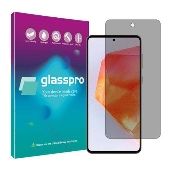 محافظ صفحه نمایش حریم شخصی گلس پرو مدل Resistant مناسب برای گوشی موبایل سامسونگ Galaxy C55