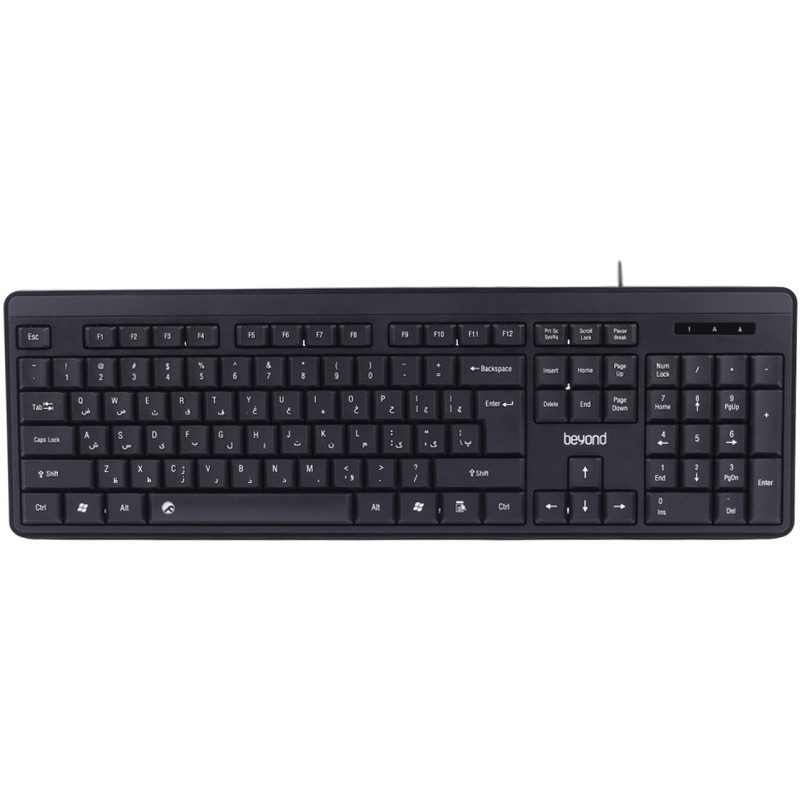 کیبورد و ماوس با سیم بیاند مدل BEYOND BMK-3456 3