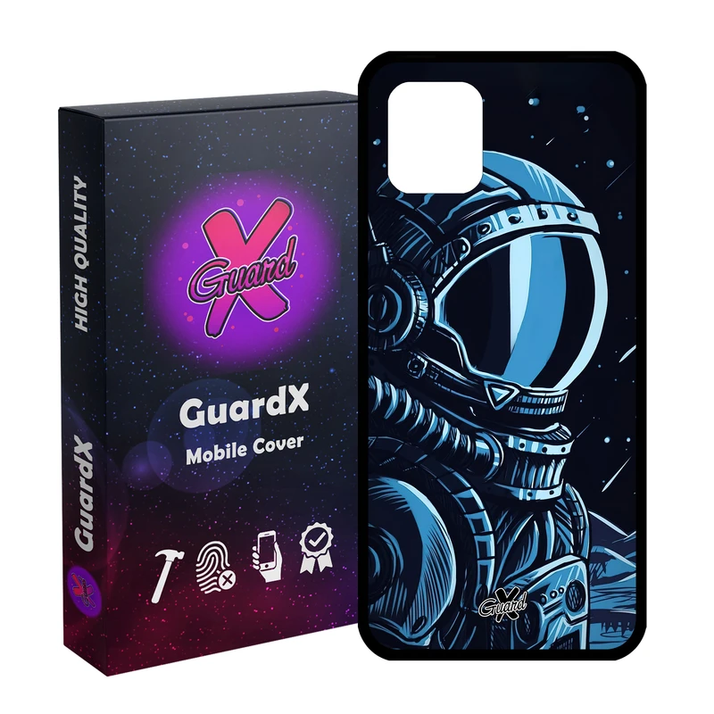 کاور گارد ایکس طرح فضانورد مدل Glass10473 مناسب برای گوشی موبایل سامسونگ Galaxy Note 10 Lite / A81