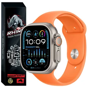 Rhino Silicone Model Strap Suitable for Apple Watch Ultra 49mm / Ultra 2 49mm 