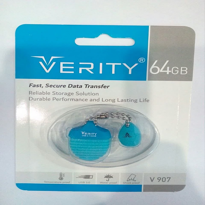 فلش مموری وریتی مدل V907 USB3.0 ظرفیت 64 گیگابایت