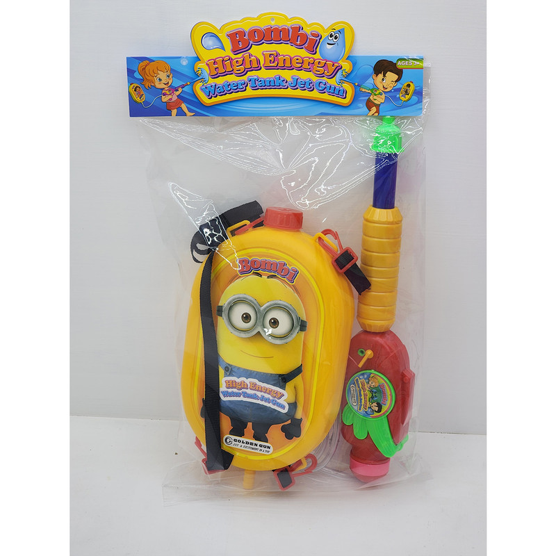 تفنگ آب پاش مدل کوله پشتی مینیون